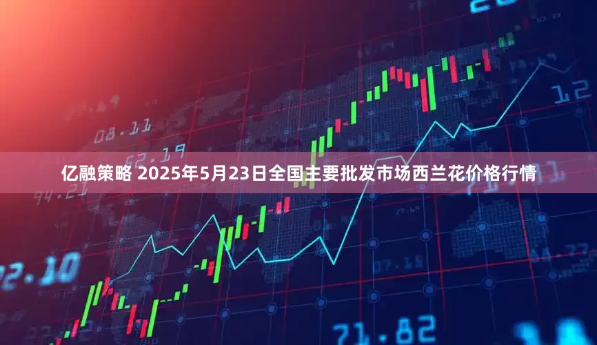 亿融策略 2025年5月23日全国主要批发市场西兰花价格行情